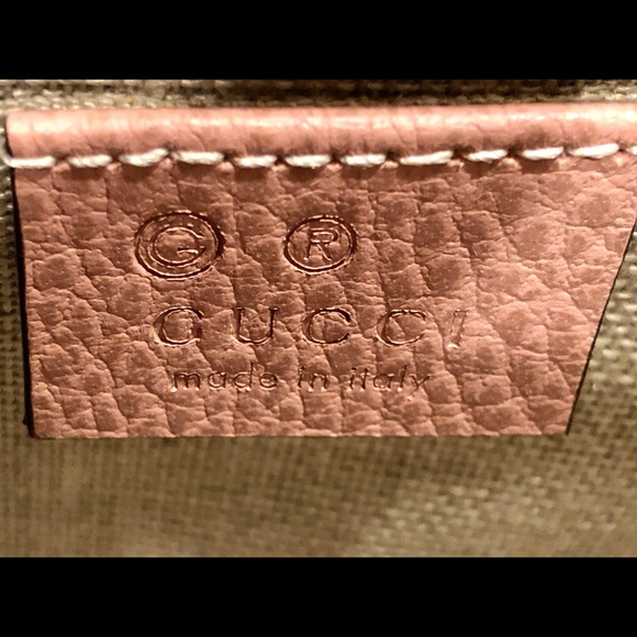 Gucci Dollar Calf Soft Pink Handbag 510304 - Picture 7 of 16